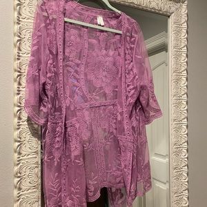 Lavender kimono